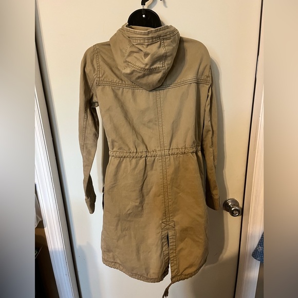 Abercrombie & Fitch New York Cargo Utility Hooded Zipped Jacket Size XS - Picture 4 of 9